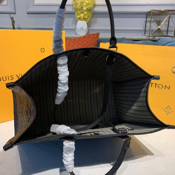 Replica Louis Vuitton Onthego GM M44925 Black 41cm Tote - Image 2