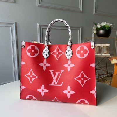 Louis Vuitton Replica Onthego M44570 Red 41Cm Handbag