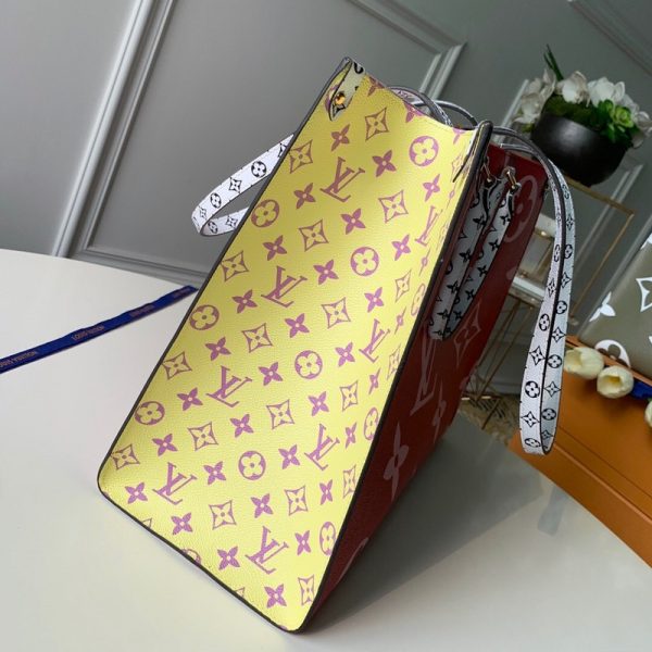 Louis Vuitton Replica Onthego M44570 Red 41Cm Handbag - Image 7