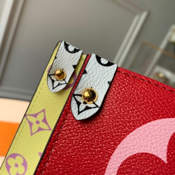Louis Vuitton Replica Onthego M44570 Red 41Cm Handbag - Image 4