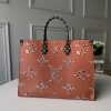 Best Replicas Bags - Replica Louis Vuitton OnThego M44570 Brown Tote 41cm AAA Shop For Best Louis Vuitton LV Replica Bags With Cheap Price