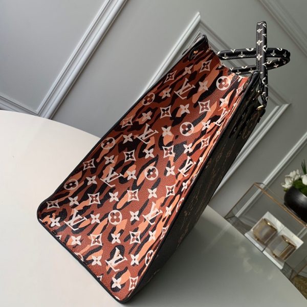 Replica Louis Vuitton OnThego M44570 Brown Tote 41cm AAA - Image 3