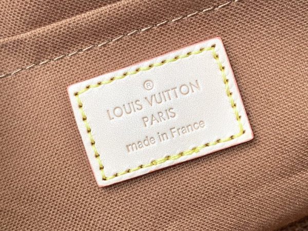 LV Multi Pochette Replica - Green, Pink & Blue Accessory Bag - Image 10