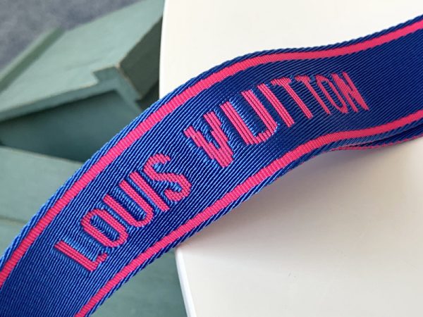LV Multi Pochette Replica - Green, Pink & Blue Accessory Bag - Image 16