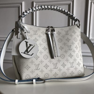 LV Beaubourg Hobo MM M56201 Replica - White