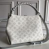 Best Replicas Bags - LV Beaubourg Hobo MM M56201 Replica - White Shop For Best Louis Vuitton LV Replica Bags With Cheap Price