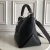 Best Replicas Bags - Louis Vuitton Beaubourg Hobo MM M56073 Black Replica Shop For Best Louis Vuitton LV Replica Bags With Cheap Price