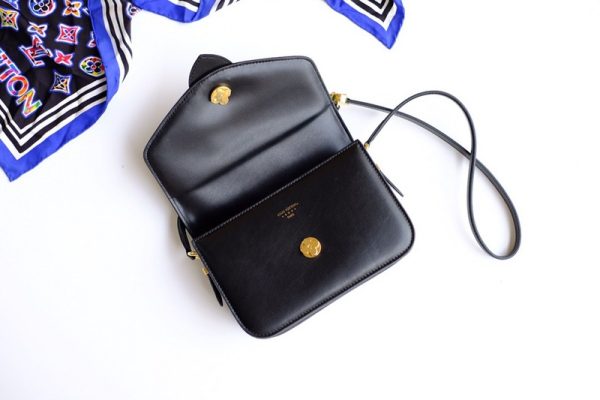 Replica LV Pont 9 M55948 Black Leather Crossbody Bag - Image 6