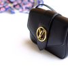 Best Replicas Bags - Replica LV Pont 9 M55948 Black Leather Crossbody Bag Shop For Best Louis Vuitton LV Replica Bags With Cheap Price