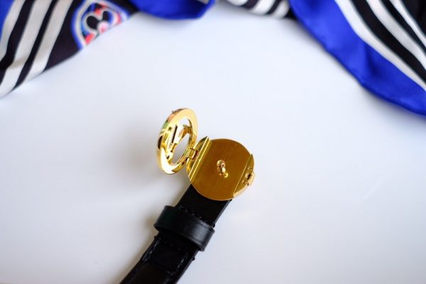 Replica LV Pont 9 M55948 Black Leather Crossbody Bag - Image 3