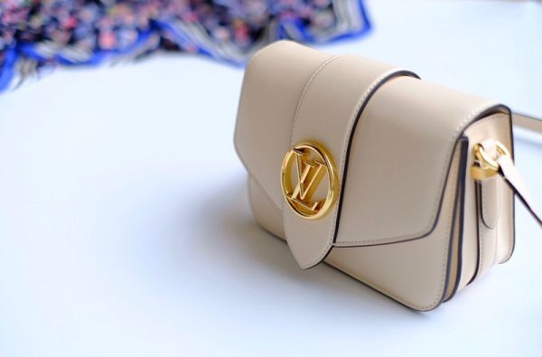 Replica LV Pont 9-M55950 Cream Crossbody Bag - Image 3