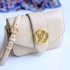 Best Replicas Bags - Replica LV Pont 9-M55950 Cream Crossbody Bag Shop For Best Louis Vuitton LV Replica Bags With Cheap Price