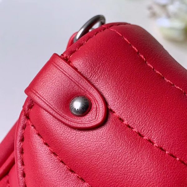 Replica Louis Vuitton New Wave Chain Pochette Red M63956 - Image 7