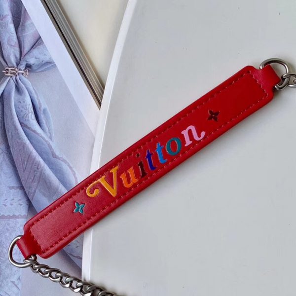 Replica Louis Vuitton New Wave Chain Pochette Red M63956 - Image 5