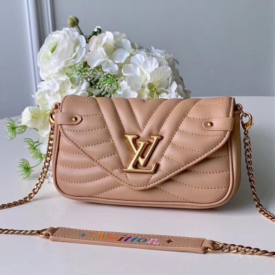 Louis Vuitton New Wave Chain Pochette Replica - M68479Brown