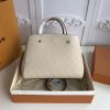 Best Replicas Bags - Replica Louis Vuitton Montaigne MM Bag in White Shop For Best Louis Vuitton LV Replica Bags With Cheap Price