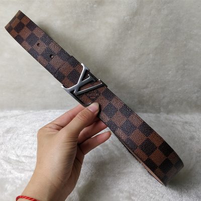 Replica Louis Vuitton L75-70 38mm Silver Belt