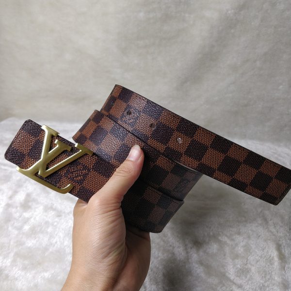Replica LV Belt L75-70 38mm Gold Buckle - Image 2