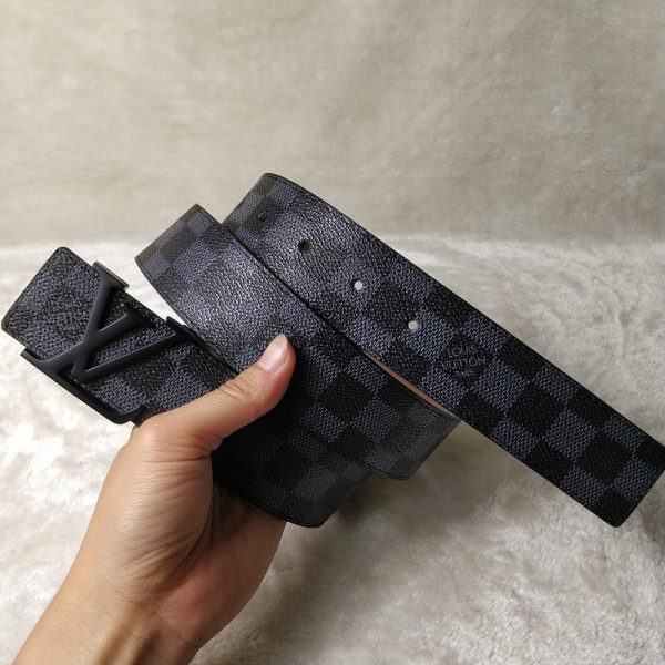 Louis Vuitton Replica Belt Black L76-70 38mm - Image 2
