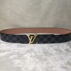 Best Replicas Bags - Replica LV Belt L76-70 38mm Gold Buckle Shop For Best Louis Vuitton LV Replica Bags With Cheap Price