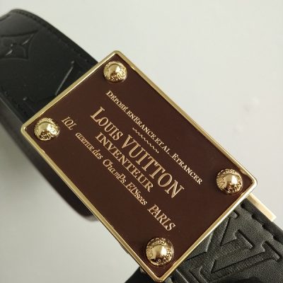 Louis Vuitton Replica Belt L125-75 38mm Brown - Premium Style