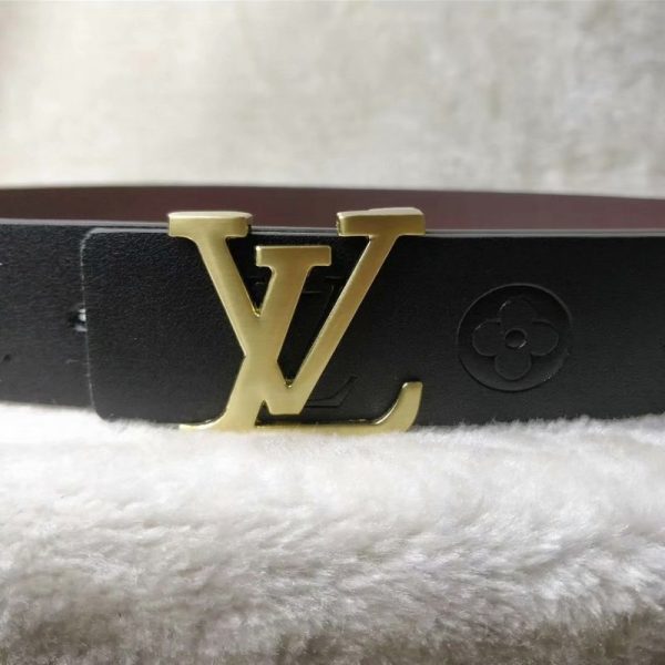 Replica Louis Vuitton Gold Belt L53-70 38Mm - Image 2