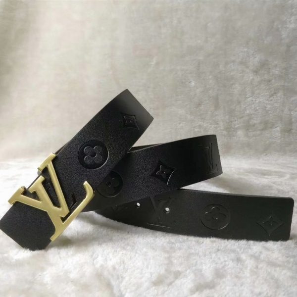 Replica Louis Vuitton Gold Belt L53-70 38Mm - Image 5