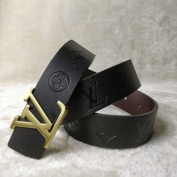 Replica Louis Vuitton Gold Belt L53-70 38Mm - Image 6