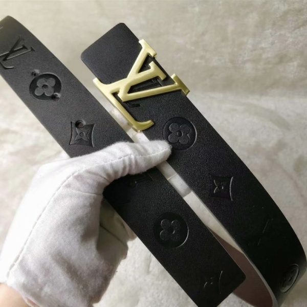 Replica Louis Vuitton Gold Belt L53-70 38Mm - Image 7