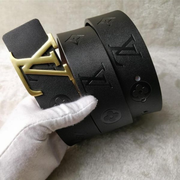 Replica Louis Vuitton Gold Belt L53-70 38Mm - Image 9