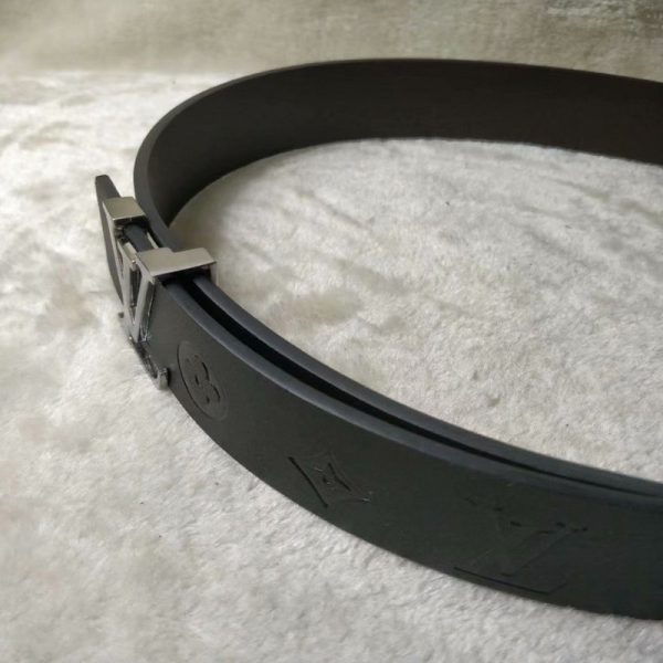 Replica LV Belt L55-70 38mm Silver Buckle | Stylish & Durable - Image 5