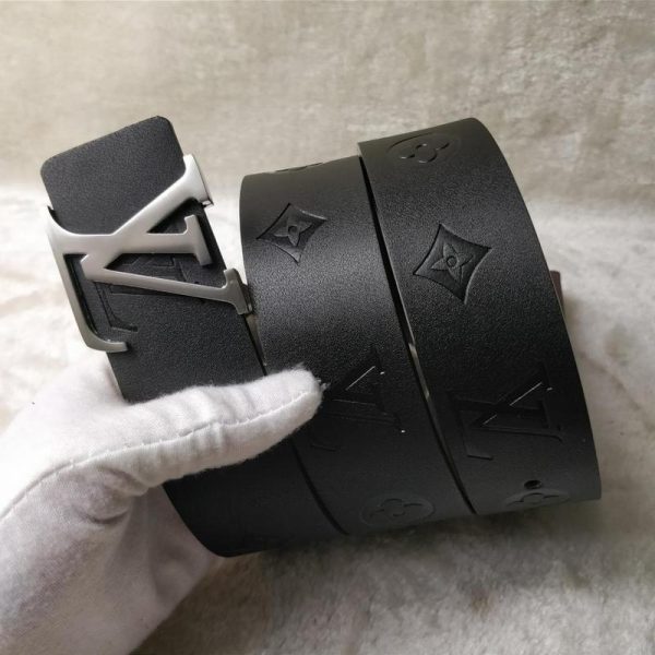 Replica LV Belt L55-70 38mm Silver Buckle | Stylish & Durable - Image 8