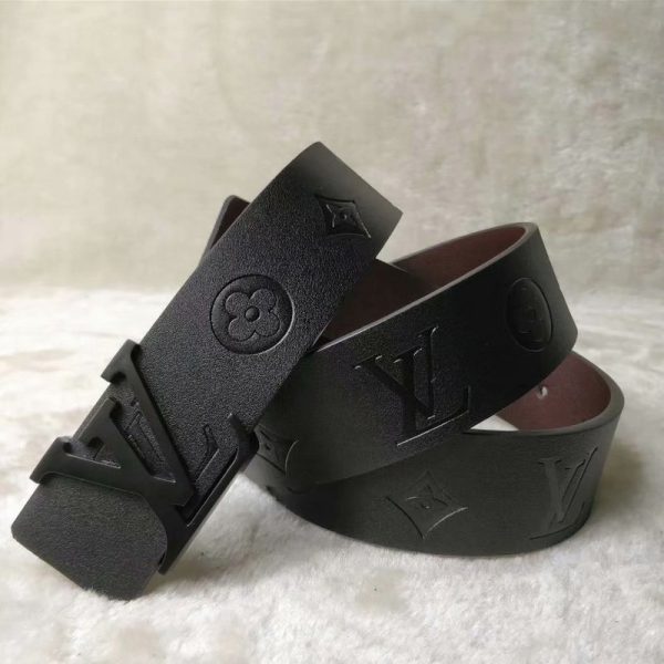 Replica LV Belt L54-70 38mm Black | Stylish Designer Dupe - Image 2