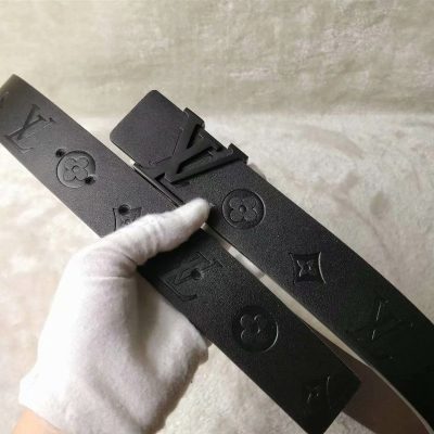 Replica LV Belt L54-70 38mm Black | Stylish Designer Dupe