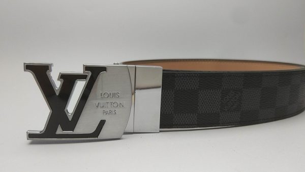 Replica Louis Vuitton Belt 38mm L90-80 Black Brown Buckle - Image 3