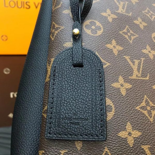 Replica Louis Vuitton Surene MM Black 36cm Handbag - Image 4