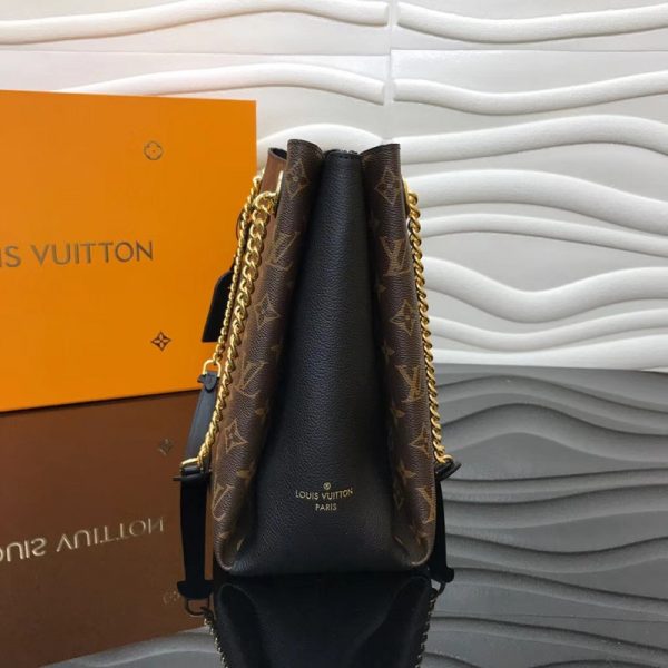 Replica Louis Vuitton Surene MM Black 36cm Handbag - Image 2