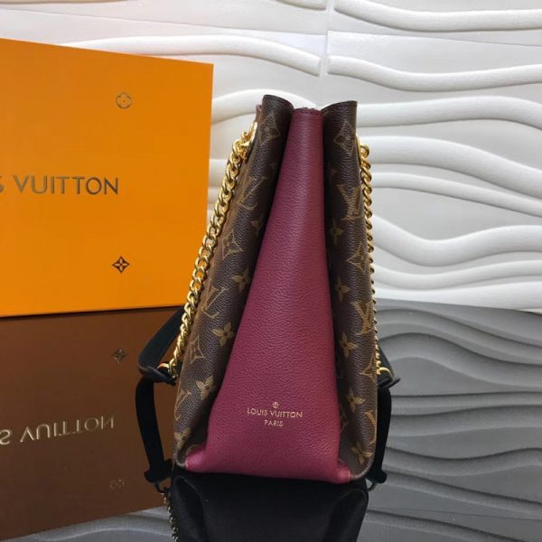 Replica Louis Vuitton Surene MM Wine Red 36cm Handbag M43864 - Image 2