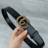 Best Replicas Bags - Vintage Gold Gucci Replica Belt G138-75 | 38mm Shop For Best Louis Vuitton LV Replica Bags With Cheap Price