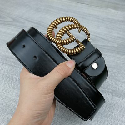 Vintage Gold Gucci Replica Belt G138-75 | 38mm