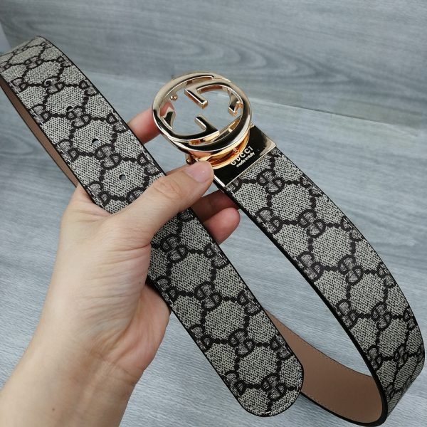 Replica Gucci G130-75 38mm Leather Belt - Image 2