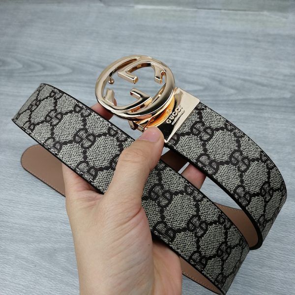 Replica Gucci G130-75 38mm Leather Belt - Image 3