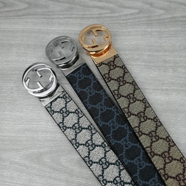Replica Gucci G130-75 38mm Leather Belt - Image 6