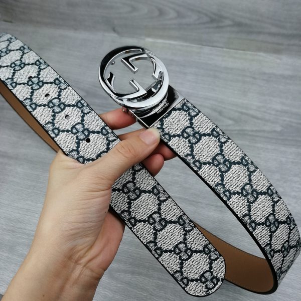 Replica Gucci Belt G132-75 38mm - Classic Black - Image 3