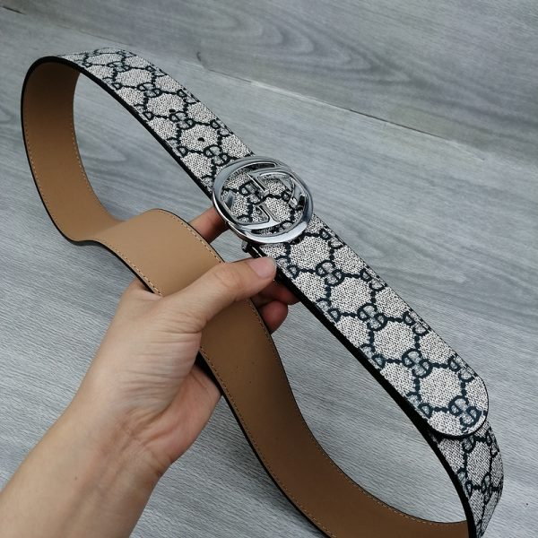 Replica Gucci Belt G132-75 38mm - Classic Black - Image 5