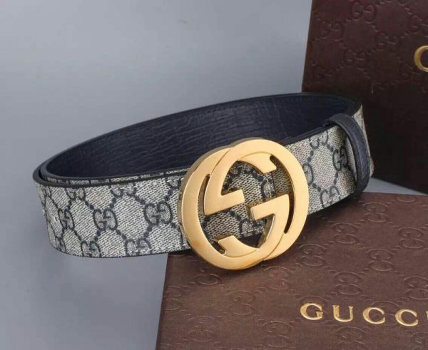Replica Gucci Belt 38mm Gold Buckle - 400360 - Image 3
