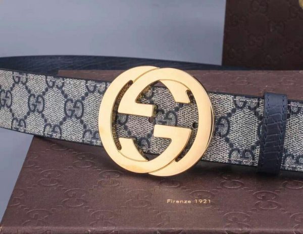 Replica Gucci Belt 38mm Gold Buckle - 400360 - Image 2