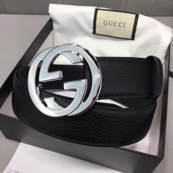 Replica Gucci Belt B2 40mm with Silver Buckle - Image 7