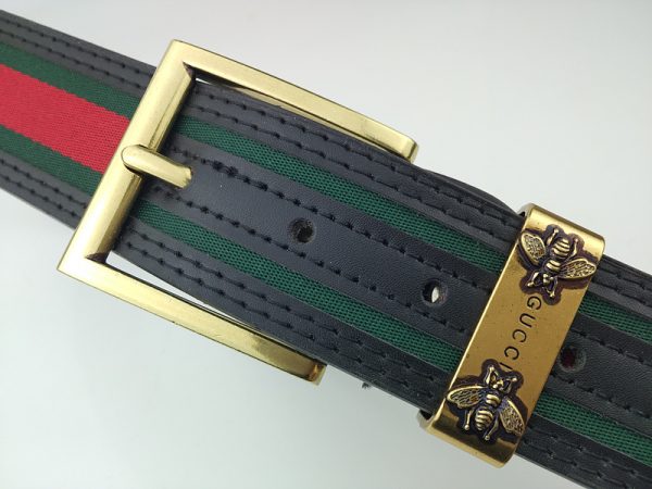 Gucci Replica Belt G333-75 Black 38mm - Image 4