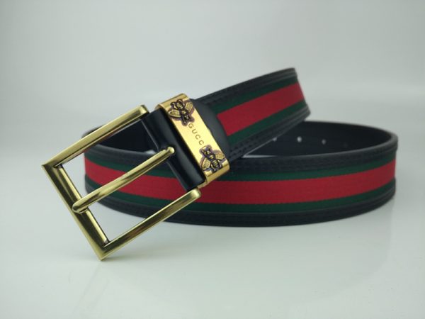 Gucci Replica Belt G333-75 Black 38mm - Image 2